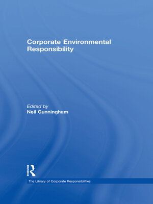 cover image of Corporate Environmental Responsibility